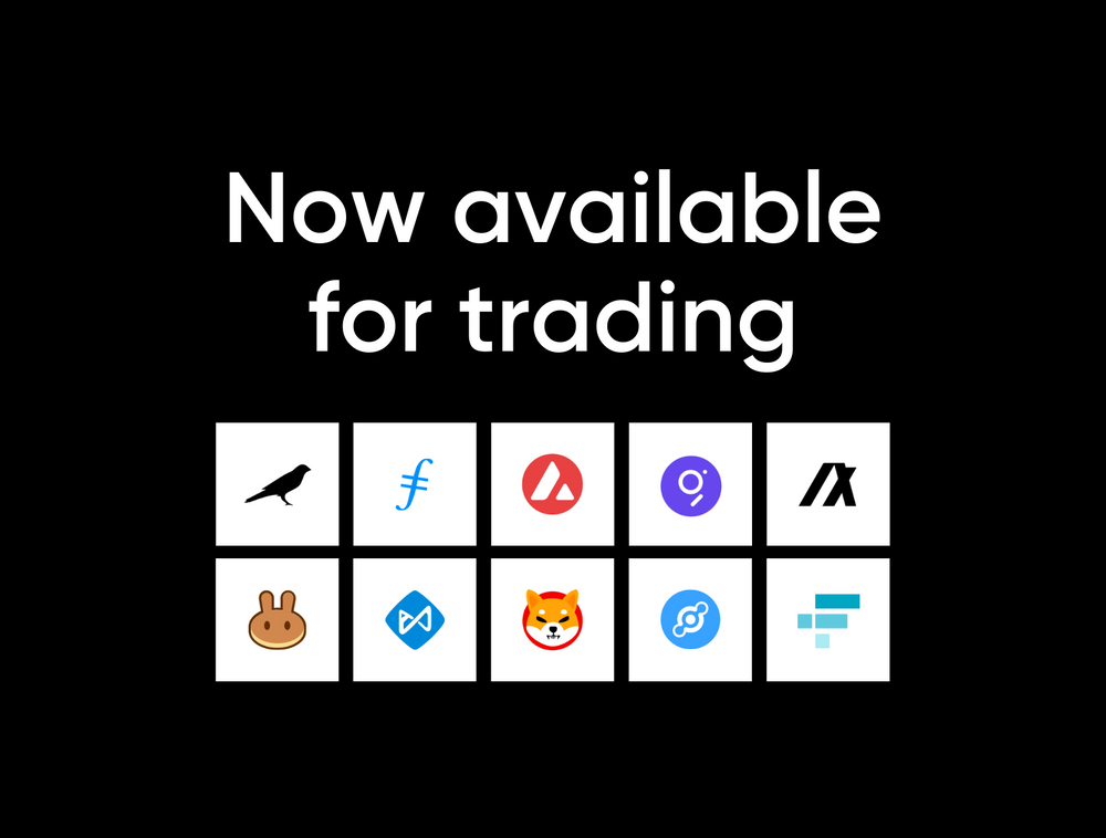 10 New Assets Available on Bitvavo starting August 18